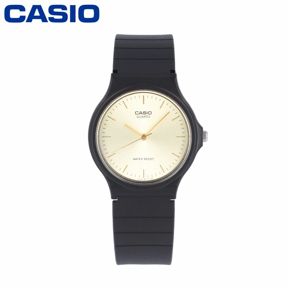 CASIO CASIO スタンダード アナログ MQ-24-9E （ブラック/ゴールド） スタンダード（CASIO） メンズウォッチの商品画像
