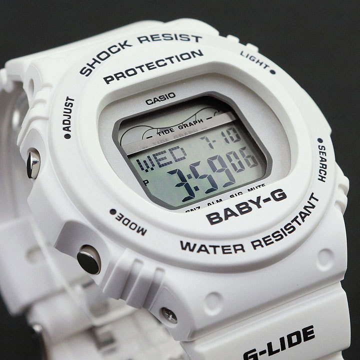 ブラック Baby G 白 ホワイト グレー ウレタン Blx 570 7 海外モデル レビュー3年保証 腕時計 メンズ アクセの加藤時計店 ベビ G Casio カシオ タイドグラフ G Lide ジーライド デジタル レディース 腕時計 バックライ Theboxingtribune Com