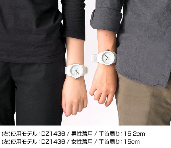 魅力的な ポイント最大8倍 Diesel ディーゼル Dz1436 2本セット ペアウォッチ カップル 人気 ブランド アナログ メンズ レディース 腕時計 海外モデル 白 ホワイト 腕時計 メンズ アクセの加藤時計店 通 Grevino Com
