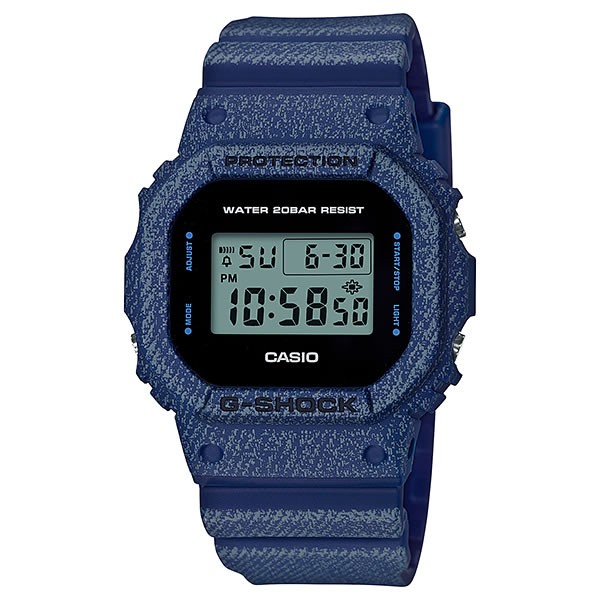 デザインが CASIO メンズ 腕時計 青 ブルー ウレタン 腕時計 メンズ