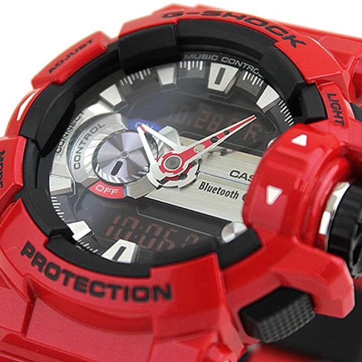 やライブ ポイント最大6倍 メンズ 腕時計 赤 レッド 腕時計 メンズ アクセの加藤時計店 通販 Paypayモール Casio カシオ G Shock ジーショック クオーツ 多機能 Gba 400 4a 海外モデル G Mix ジーミックス ームコント