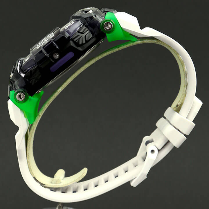 カシオ Gショック ジーショック CASIO G-SHOCK GBD-100SM-1A7 G-SQUAD 腕時計 時計 Bluetooth デジタル  ランニングウォッチ 白 ホワイト 緑 グリーン 腕時計 メンズ アクセの加藤時計店 - 通販 - PayPayモール