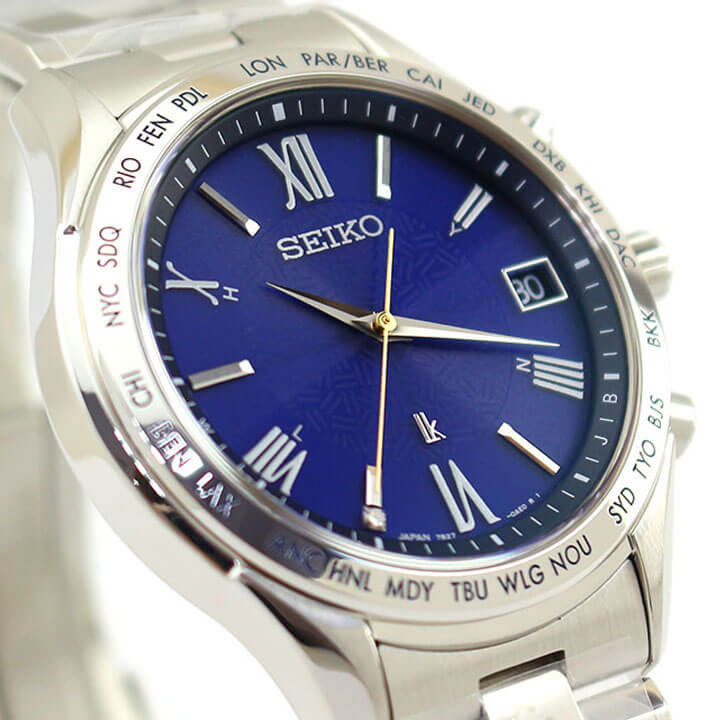 小物入れ付 LUKIA ルキア SEIKO セイコー ソーラー電波時計 SSVH029