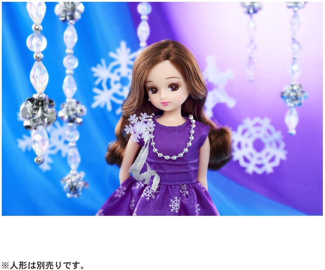  снят с производства Licca-chan платье LW-04 snow violet 