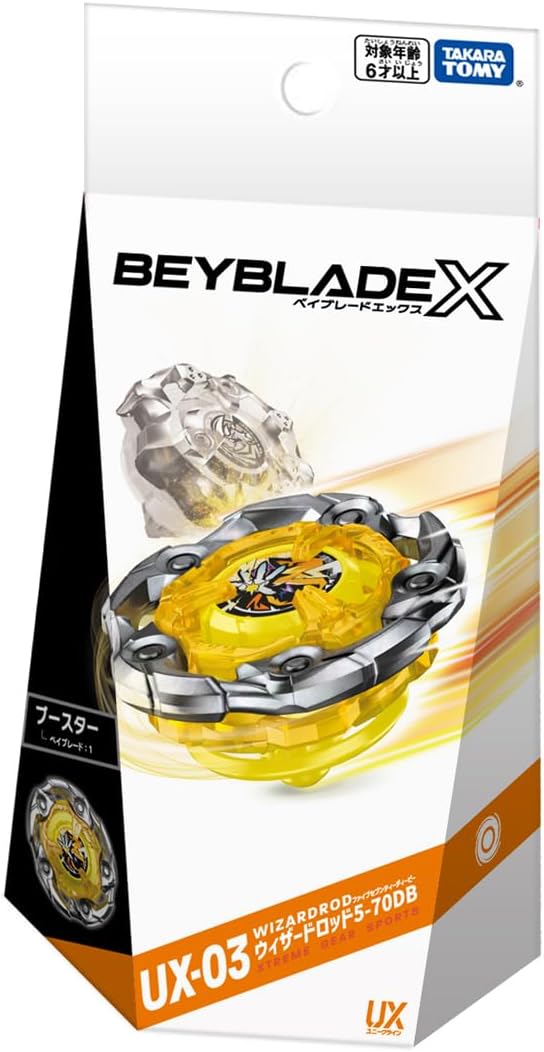 BEYBLADE X Bay Blade X UX-03 booster Wizard rod 5-70DB