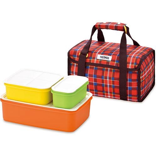 THERMOS ファミリーフレッシュランチボックス 3920ml （レッド） DJF-4003-R 弁当箱の商品画像