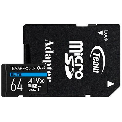 Team Group ELITE TEAUSDX64GIV30A103 （64GB） MicroSDメモリーカードの商品画像