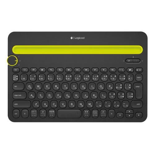 ロジクール Bluetooth マルチデバイス キーボード K480BK（ブラック） キーボード本体の商品画像