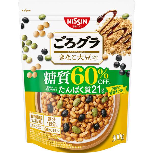 ごろグラ 糖質60％オフ きなこ大豆 300g×6袋の商品画像