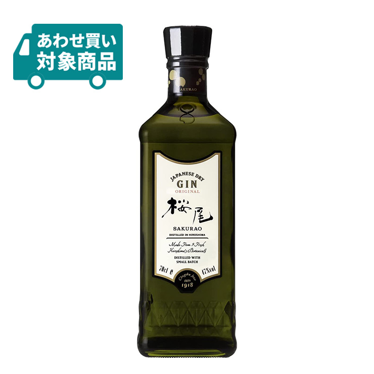  Sakura oB&amp;D Sakura хвост Gin оригинал 700ml 1 шт. craft Gin (... покупка объект товар )