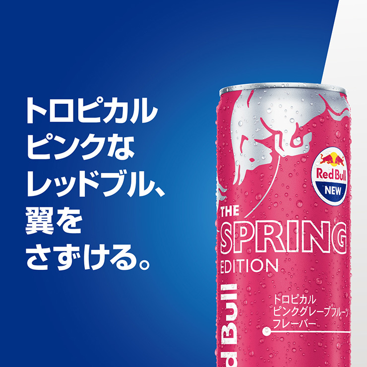  Red Bull energy drink springs edition 250ml 96ps.@ tropical pink grapefruit Red Bull charcoal acid nutrition drink free shipping 