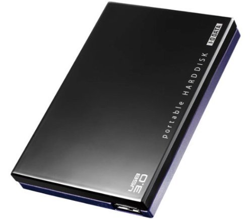 HDPC-UT500K [ポータブルハードディスク 超高速カクうす HDPC-UTシリーズ 500GB ブラック×ブルー]