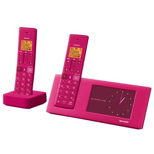 シャープ インテリアホン JD-4C2CW-P（ピンク系） 固定電話機 - 最安値