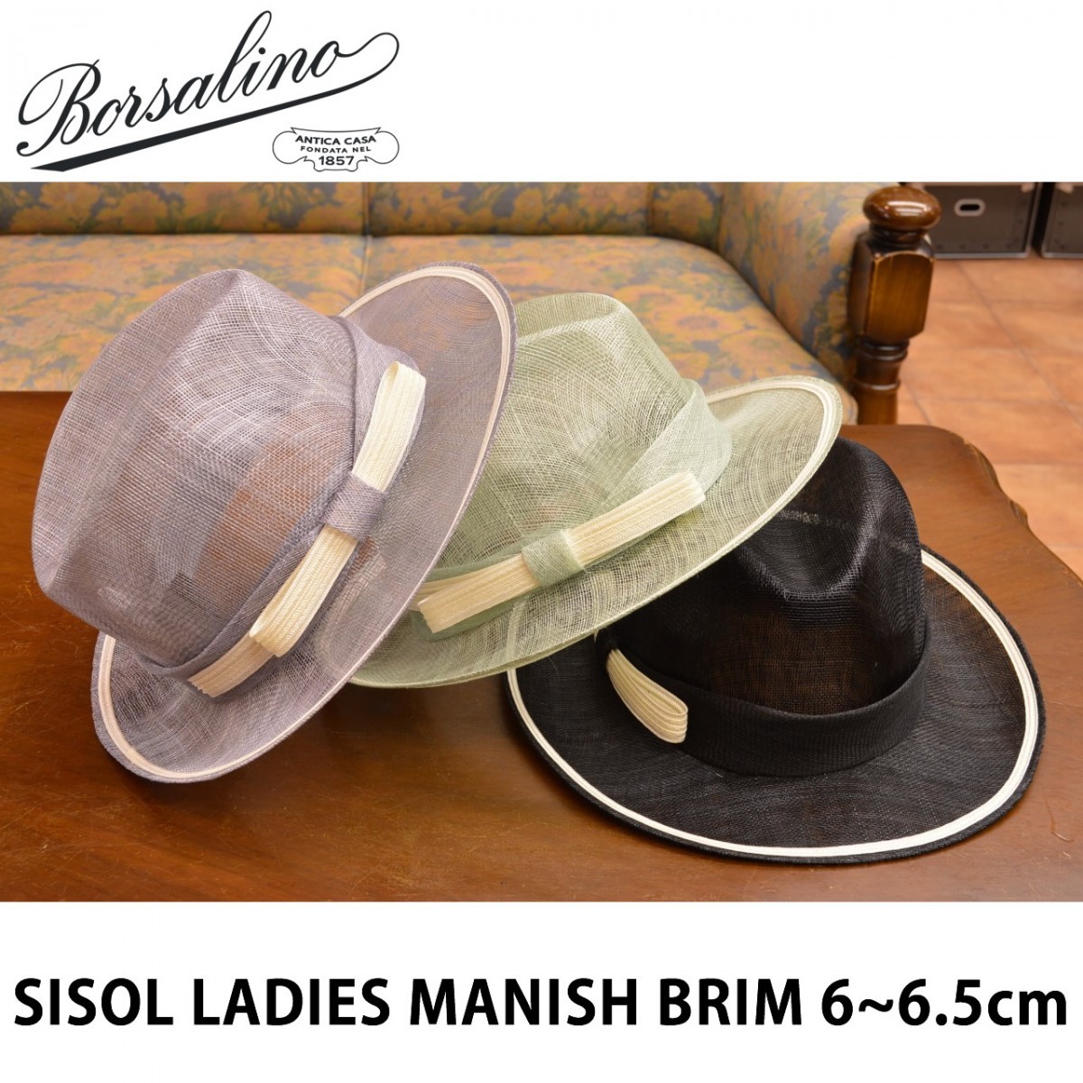 安い イタリア製 Borsalino ボルサリーノ レディース シゾール センターデント マニッシュハット つば約6 6 5cm M約55cm 2934 京都トミヤ帽子店 ヤフー店 通販 Yahoo ショッピング Samaniegoconsultores Com