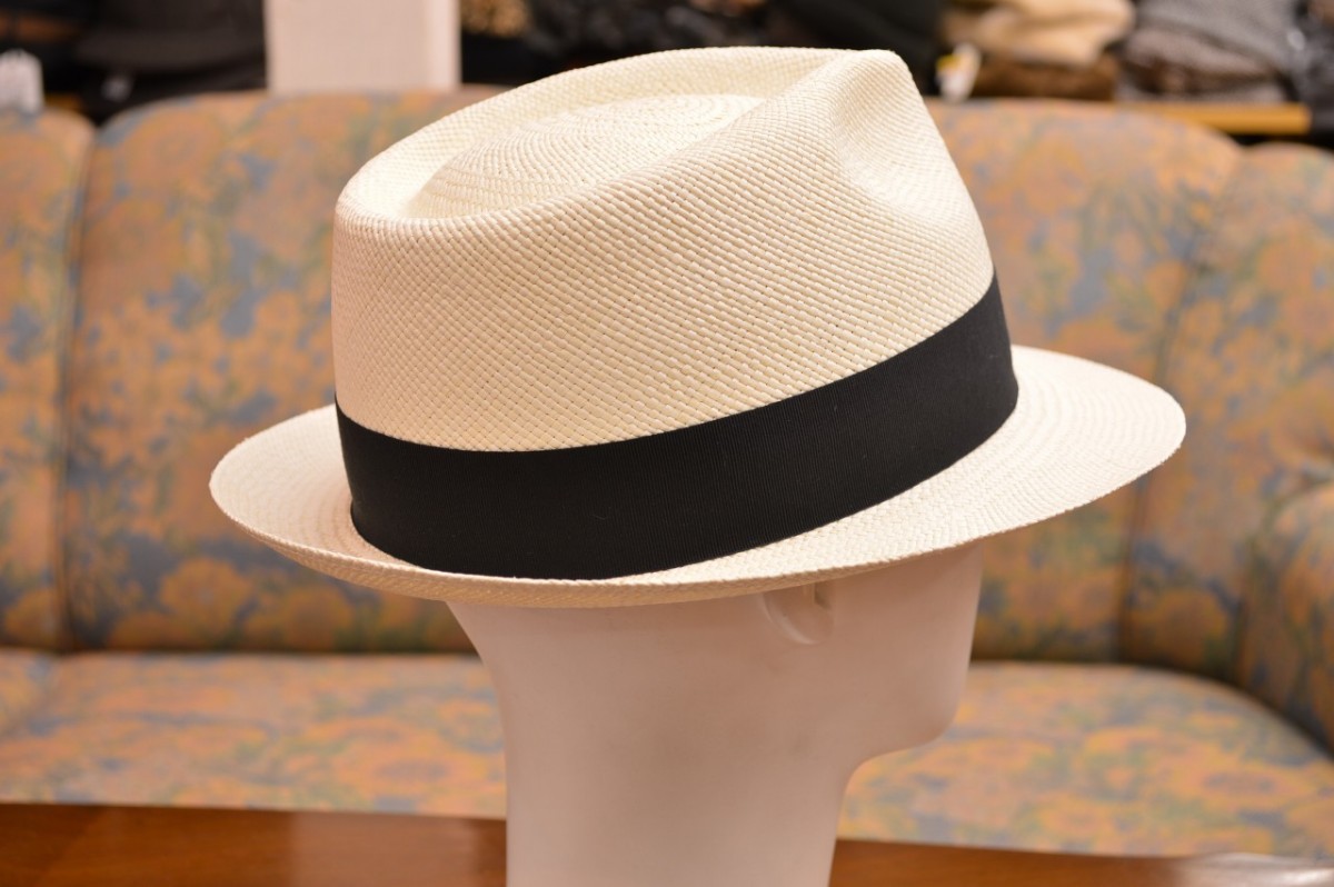 値引きする パナマハット メンズ レディース 京都トミヤ帽子店 エクアドル産本パナマ ピンチフロント Tear Drop型 つば約5 5 5cm 大きいサイズも有 日本産 Kuljic Com