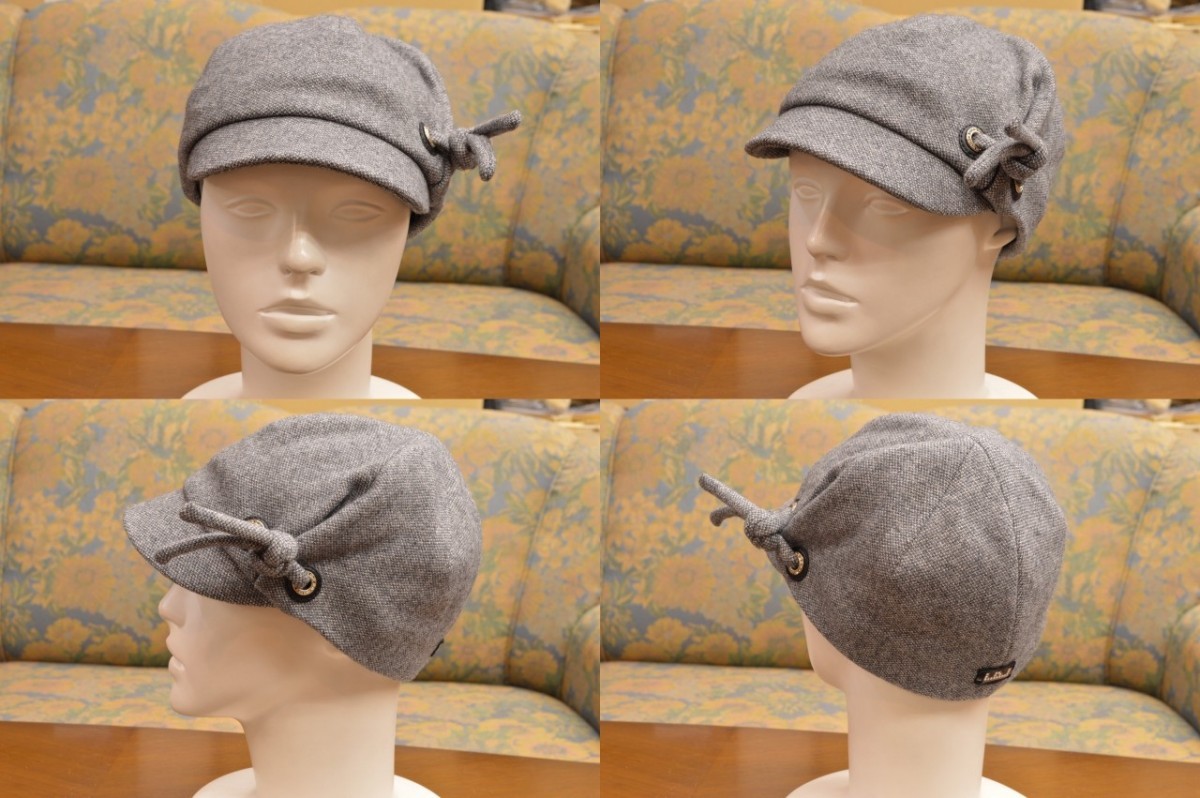 楽天ランキング1位 Luca Della Lama ミックスウール コットンピケ デザインキャスケット つば約4 5cm 約58cm 3549 京都 トミヤ帽子店 ヤフー店 通販 Yahoo ショッピング Sedaliachamber Com