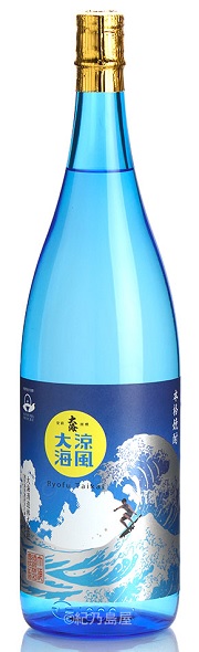 大海酒造 芋焼酎 涼風大海 25度 1.8L × 1本 瓶 芋焼酎の商品画像