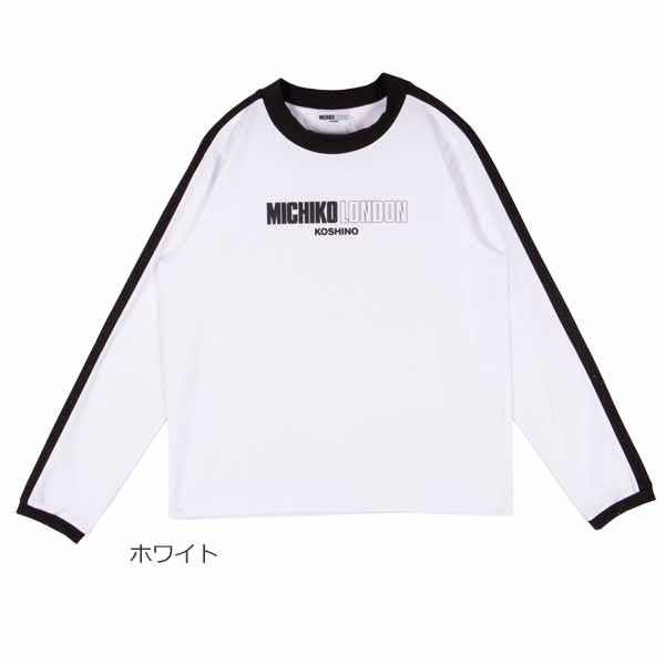 MICHIKO LONDON Golf женский одежда mok шея длинный футболка MLG2S-05 22SS Michiko London [ кошка pohs рейс бесплатная доставка!]