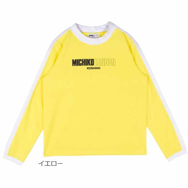 MICHIKO LONDON Golf женский одежда mok шея длинный футболка MLG2S-05 22SS Michiko London [ кошка pohs рейс бесплатная доставка!]