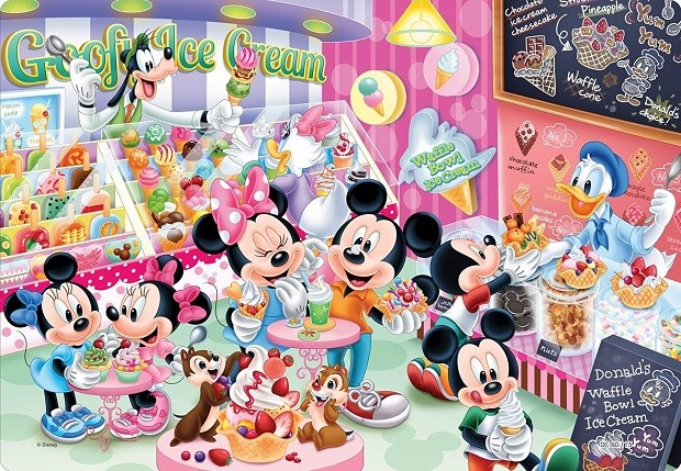 60 деталь Disney мороженое магазин ... похоже! детский мозаика DC-60-115( тонн yo-).80cm