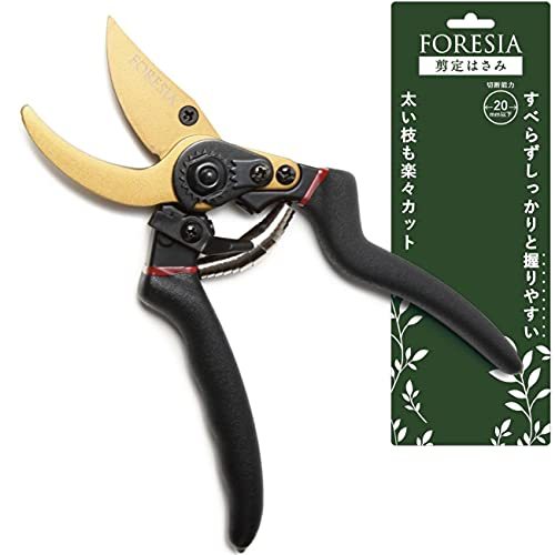 FORESIA 剪定ばさみ（金＋黒色）の商品画像