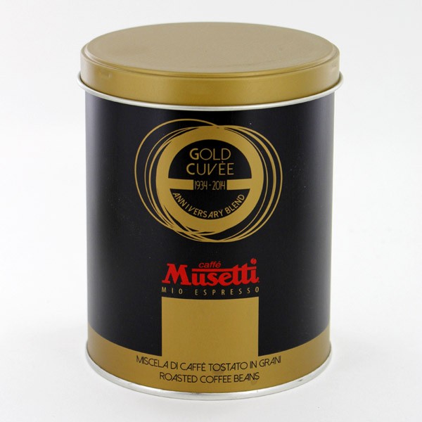 ムセッティ ムセッティ ゴールドキュべ コーヒー豆 250g 缶 コーヒー豆の商品画像