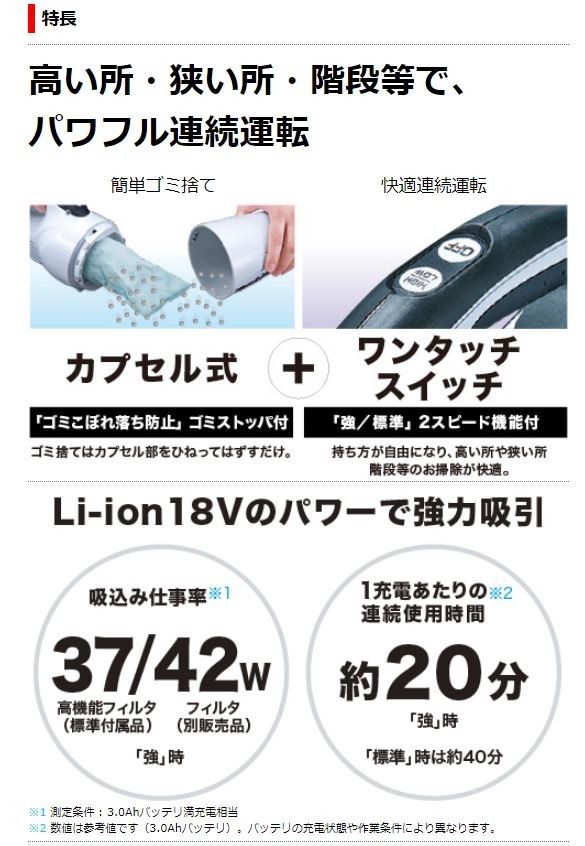  Makita 18V заряжающийся очиститель CL181FDZ ( синий ) корпус только 