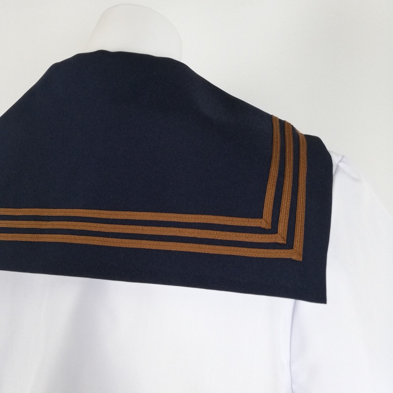  Kanto international high school uniform large size summer sailor suit skirt top and bottom set [ replica TAM]TAM-16-B