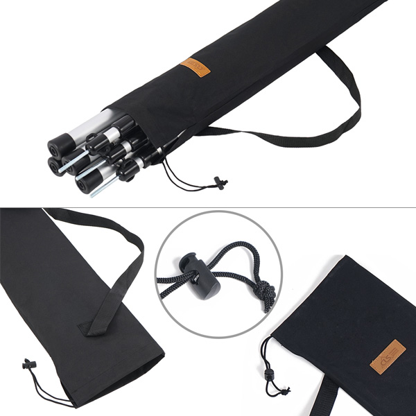 Outlet Sale ポールケース キャンプ ポール収納 テントポール タープポール ランタンフック 収納 ケース おしゃれ アウトドア 用品 キャンプギア アウトドアギア おトク