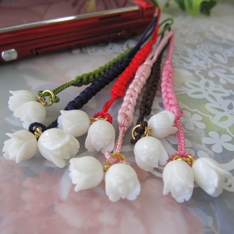  white coral rose. .... amulet silk netsuke / better fortune /. except ./ obi / peace small articles /[ gem ..]