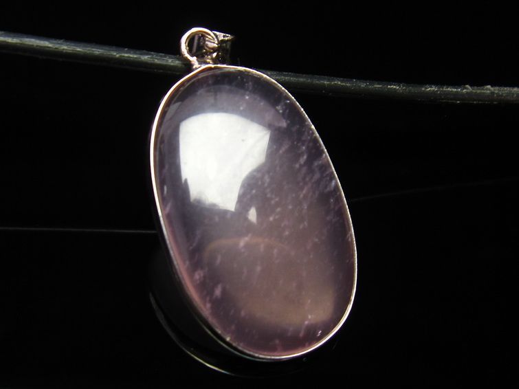 ミルキークォーツ ピンク  ペンダント 