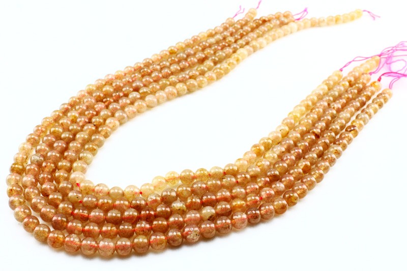 ストロベリークォーツ 苺水晶  一連 