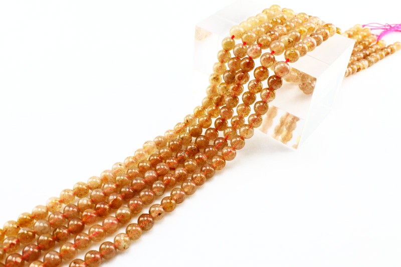 ストロベリークォーツ 苺水晶  一連 