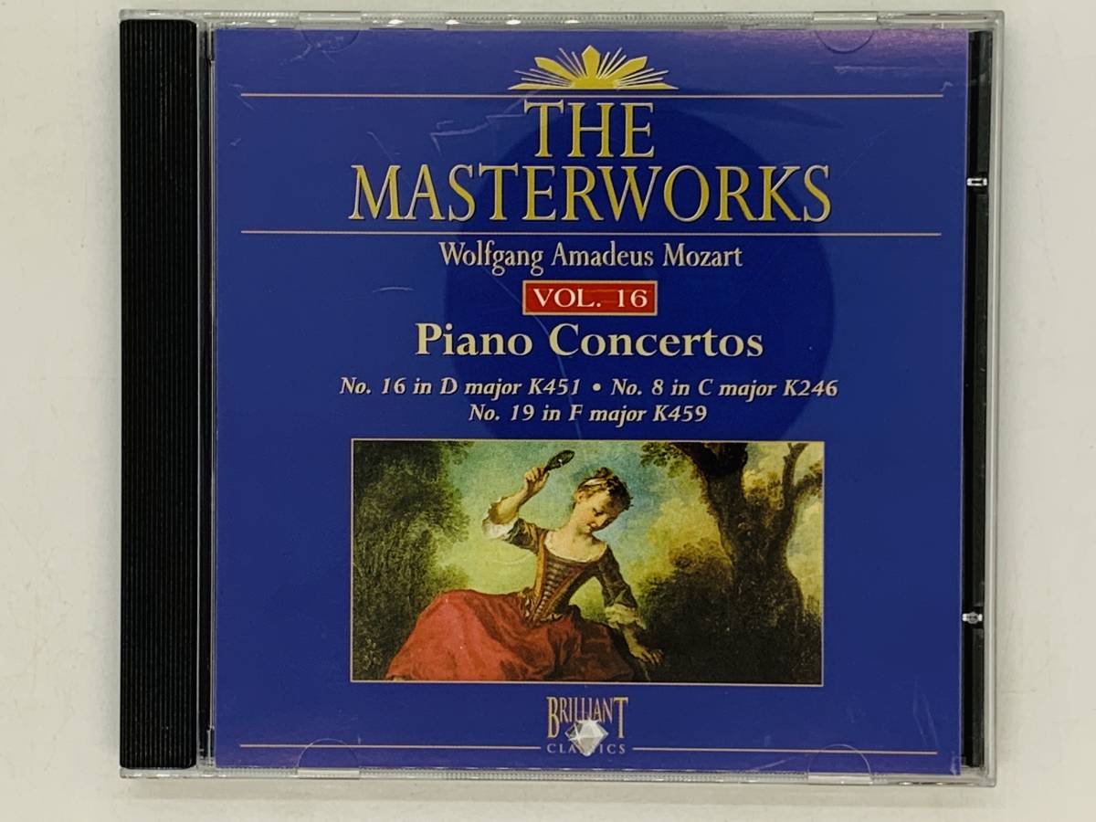  быстрое решение CD THE MASTERWORKS Vol.16 Piano concertos Nos.16 8 19 / фортепьяно концерт / Derek Han piano Z26