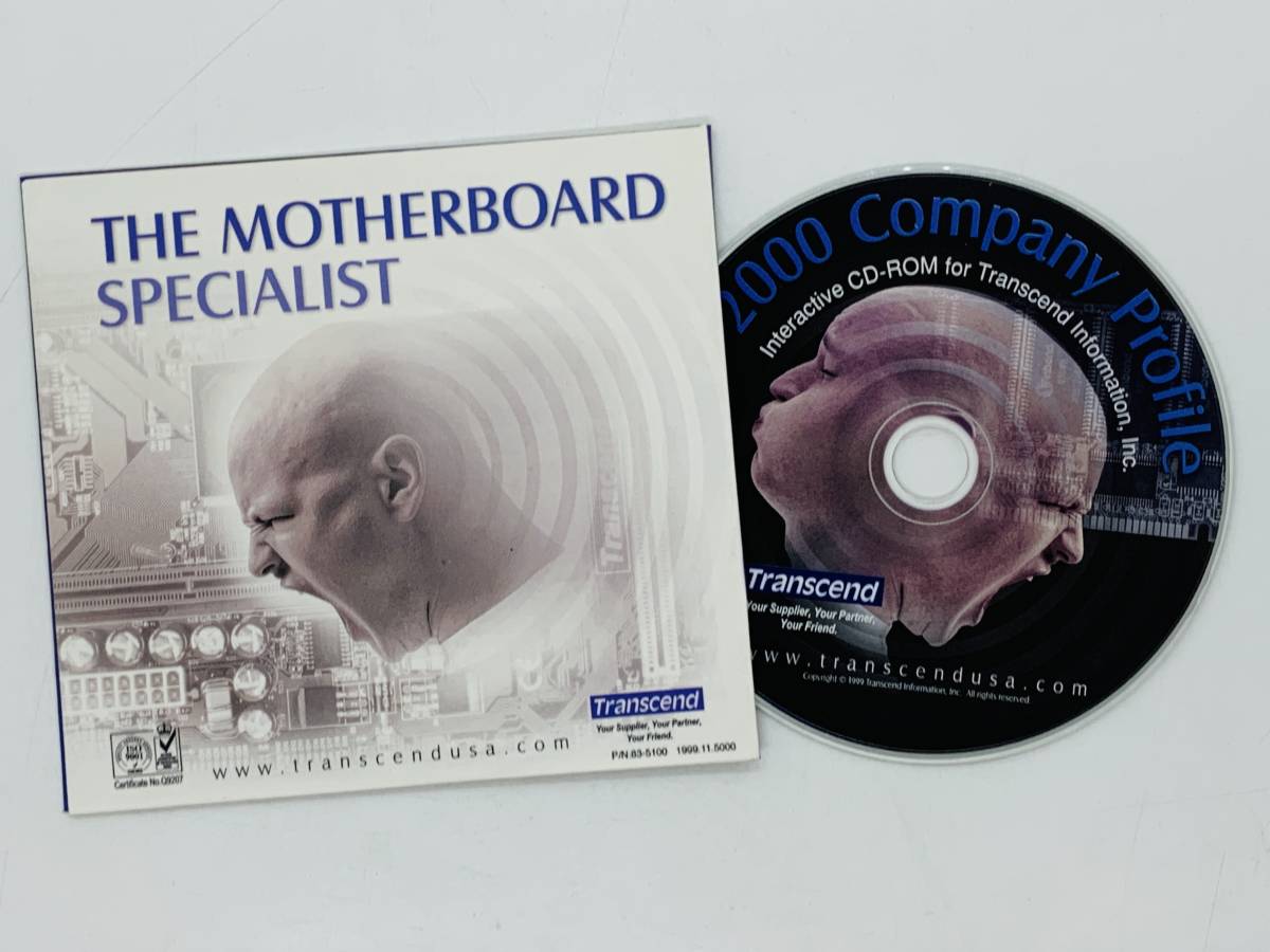  prompt decision CD-ROM Transcend 2000 Company Profile / THE MEMORY SPECIALIST / THE MOTHERBOARD / soft details unknown V03