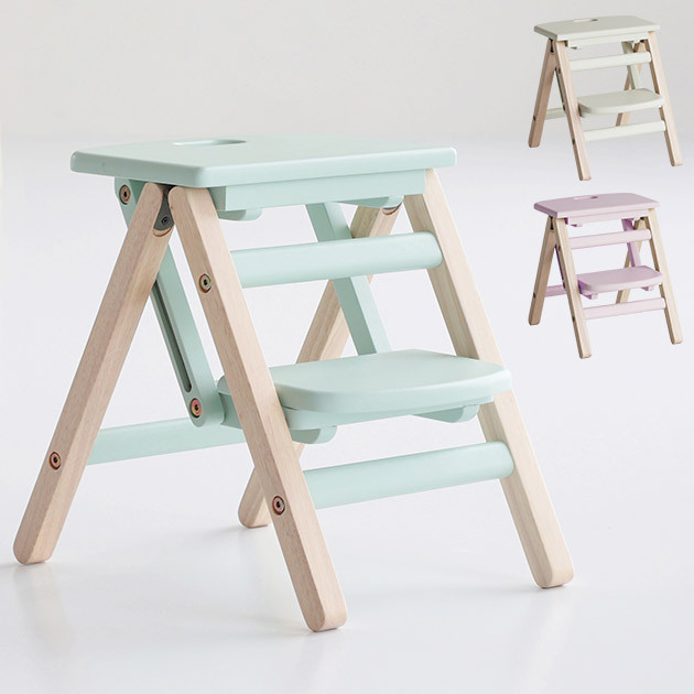  step‐ladder for children step 2 step Kids folding step carrie