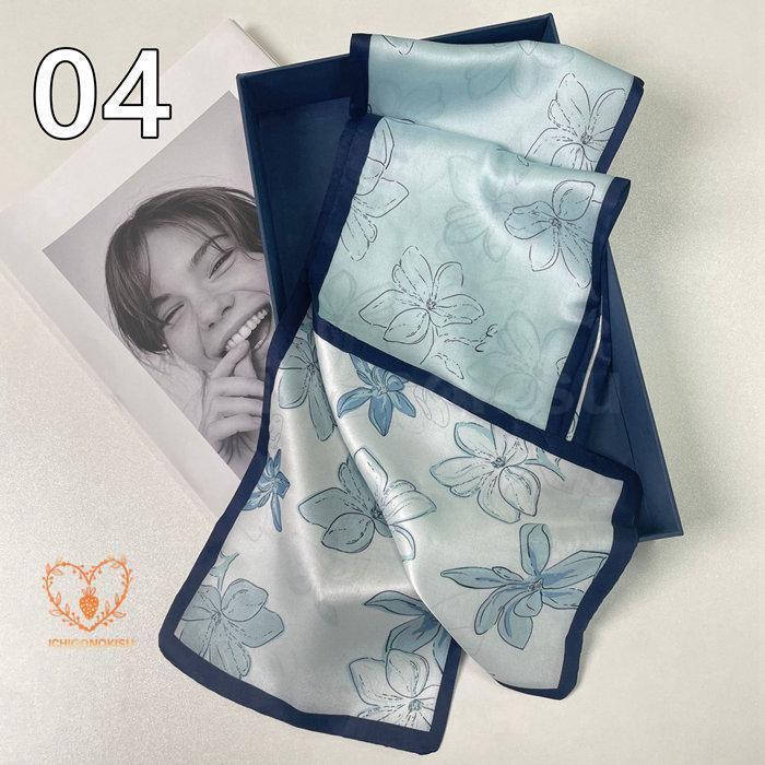  scarf bag scarf summer cool scarf neck to coil bag scarf silk scarf stole bandana peiz Lee hair ribbon hair accessory 