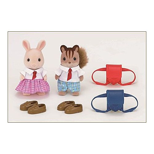 エポック社 エポック社 シルバニアファミリー たのしい通学セット Sylvanian Families 着せかえ人形の商品画像