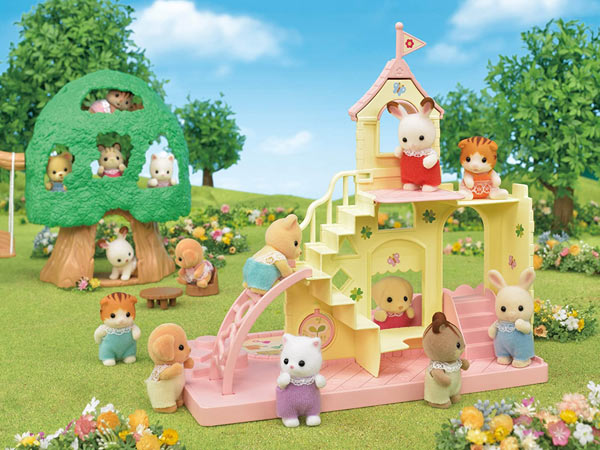  Sylvanian Families lovely . castle. game place set [CP-FA][CP-KS] GL+5319