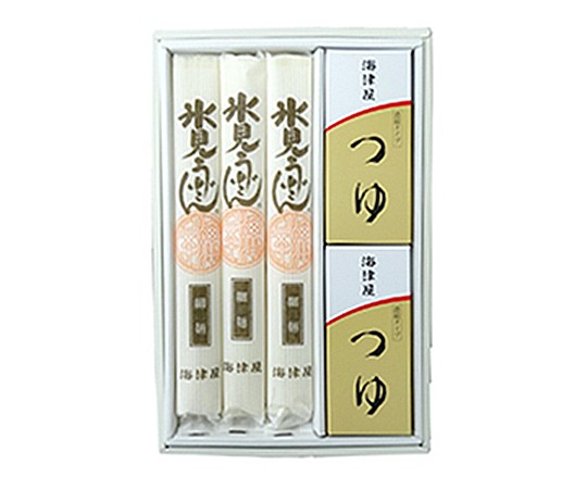 海津屋 氷見うどん 細麺3本 つゆ6袋セットの商品画像