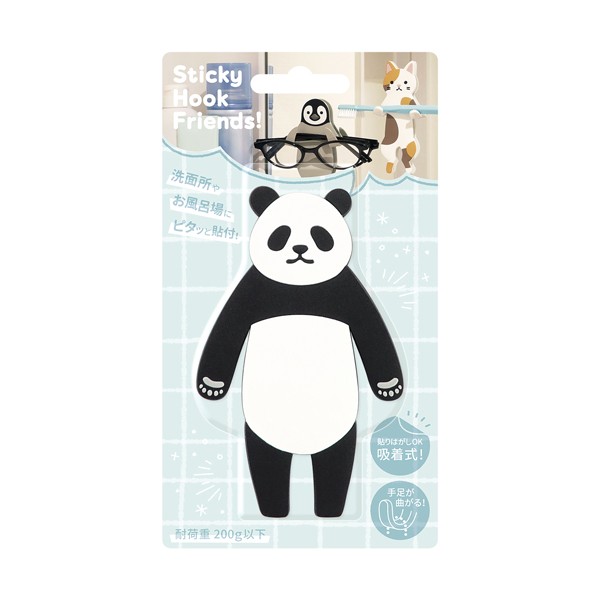  suction pad hook stay  key hook f lens Panda hook 