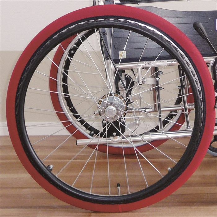 a.*.~.*.. wheel socks middle 22~20 -inch red 2 ps 1 set wheelchair for for interior wheel slippers tire cover back wheel tatami etc.. floor. scratch . reduction 