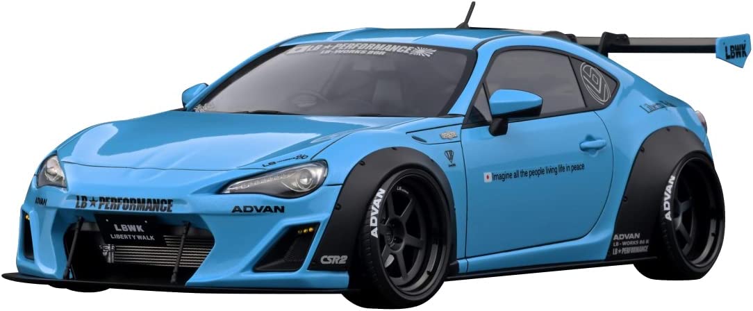ignition model LB nation 86 WORKS Full Complete ver.1 Light Blue （1/18 ...