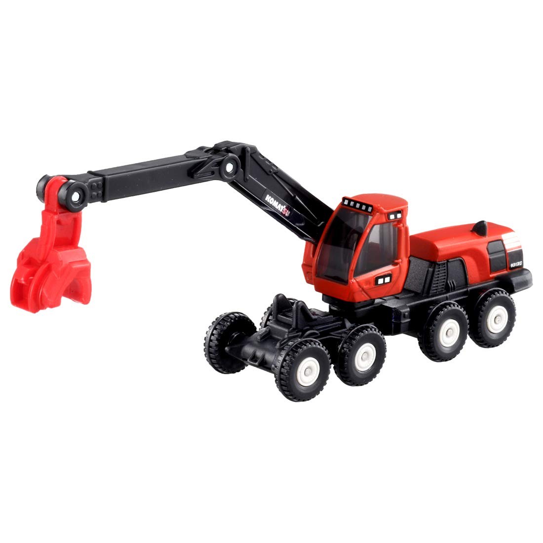 コマツ ミニカーセット 931xc D85MS D61PX-23 WA380-6 タカラトミー ロングタイプトミカ No.136 コマツ ハーベスタ 931XC （1