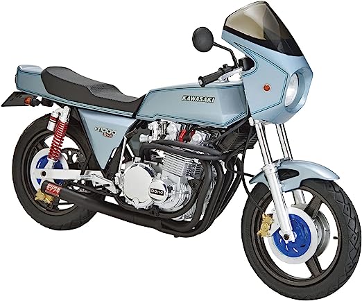 青島文化教材社 1/12 ザバイクシリーズ No.44 カワサキ KZT00D Z1-R 1977 カスタム プラモデル 成形色の商品画像