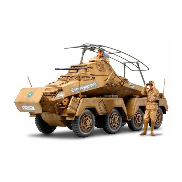 ドイツ8綸言装甲車Sd.Kfz.232 アフリカ軍団 （1/35スケール ミリタリーミニチュア No.297 35297）の商品画像