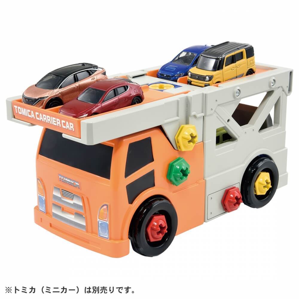  Tomica World .... action! carrier car & cargo jet set [ free shipping ]