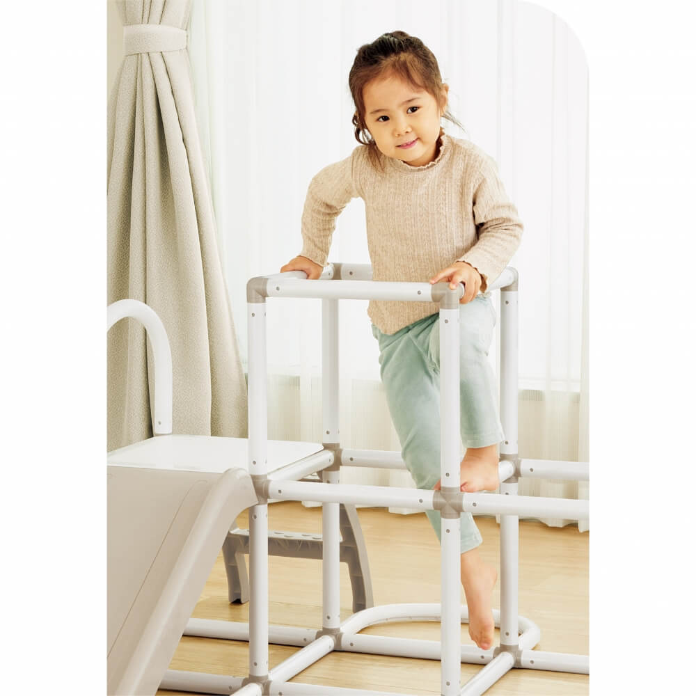 Baby cle(be vehicle ) my First jungle-gym .... motion! start .. jungle-gym white × gray ju1 -years old 2 -years old white stylish 