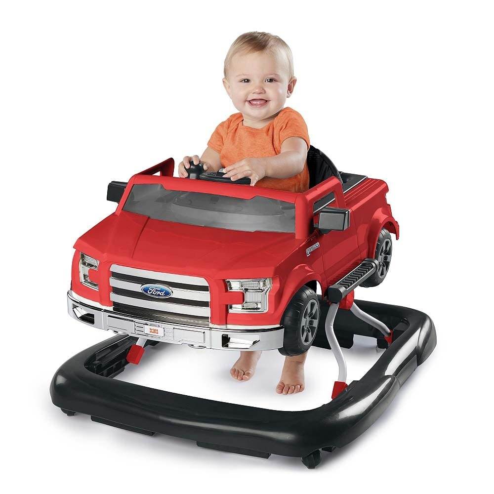  bright Starts Ford F-150 4 in 1 baby War car red [ baby-walker baby War car 3 -step height adjustment 6 months and more ~12kg till 