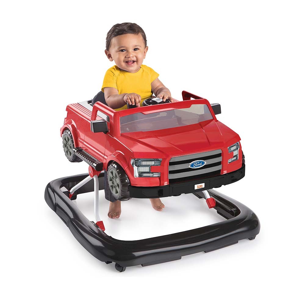  bright Starts Ford F-150 4 in 1 baby War car red [ baby-walker baby War car 3 -step height adjustment 6 months and more ~12kg till 